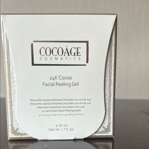 24K Cocoa Facial Peeling Gel - Gold